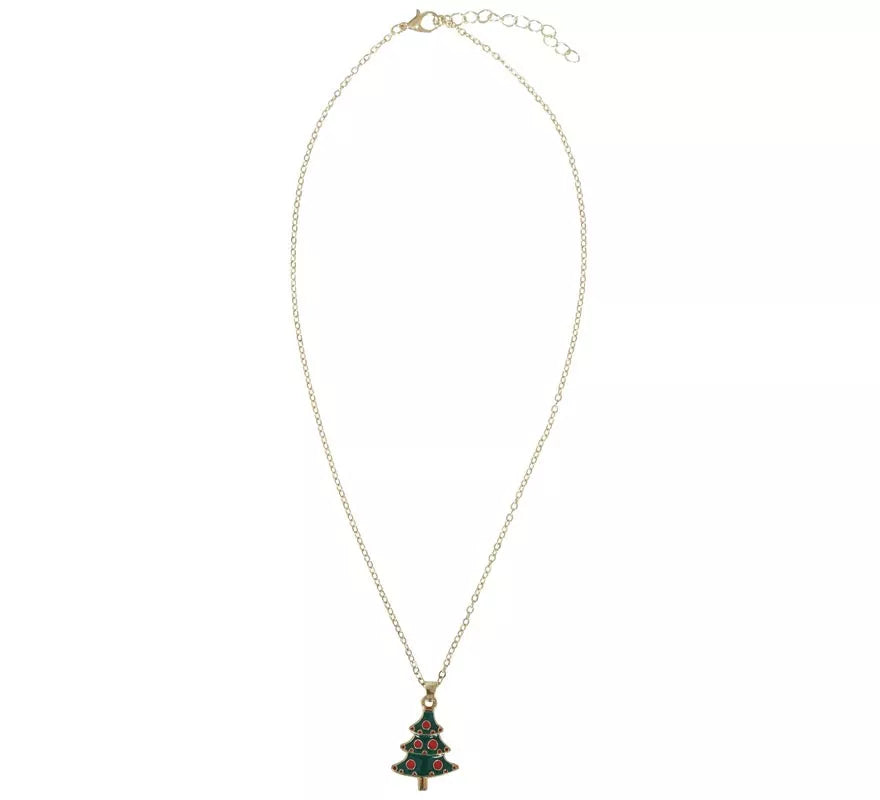 Collar Árbol Navideño