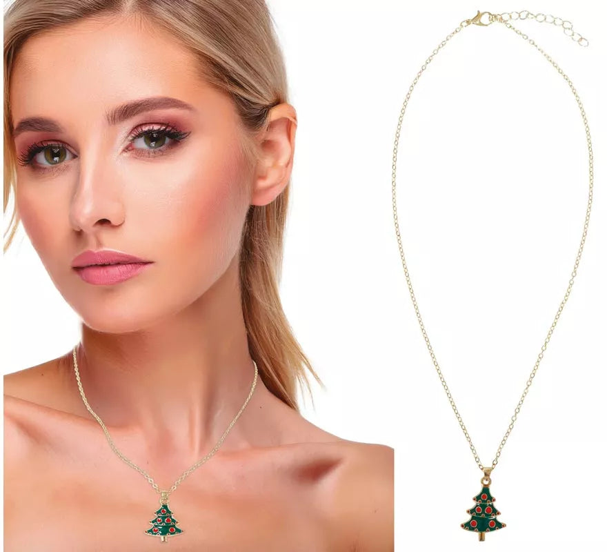 Collar Árbol Navideño