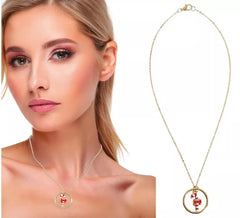 Christmas Cane Necklace