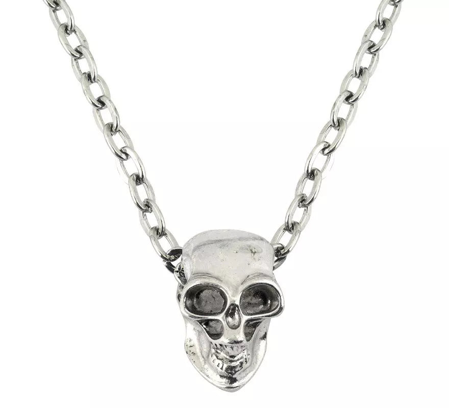 Translation missing: en.Collar con Calavera Dorada