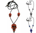 Collar con calaveras en colores surtidos