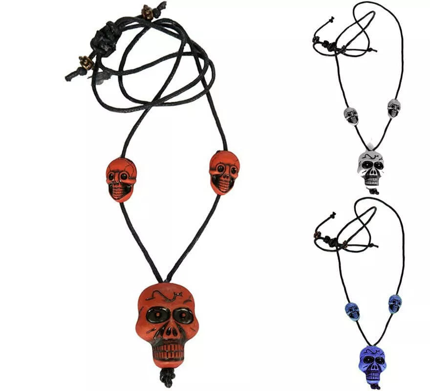 Translation missing: en.Collar con calaveras en colores surtidos