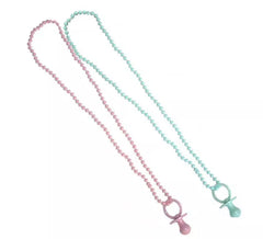 Pacifier necklace 45 cm assorted colors