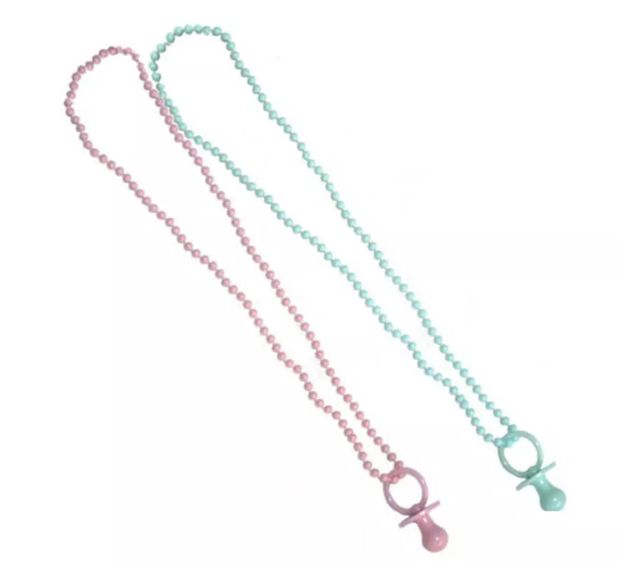 Translation missing: en.Collar con Chupete de 45 cm colores surtidos