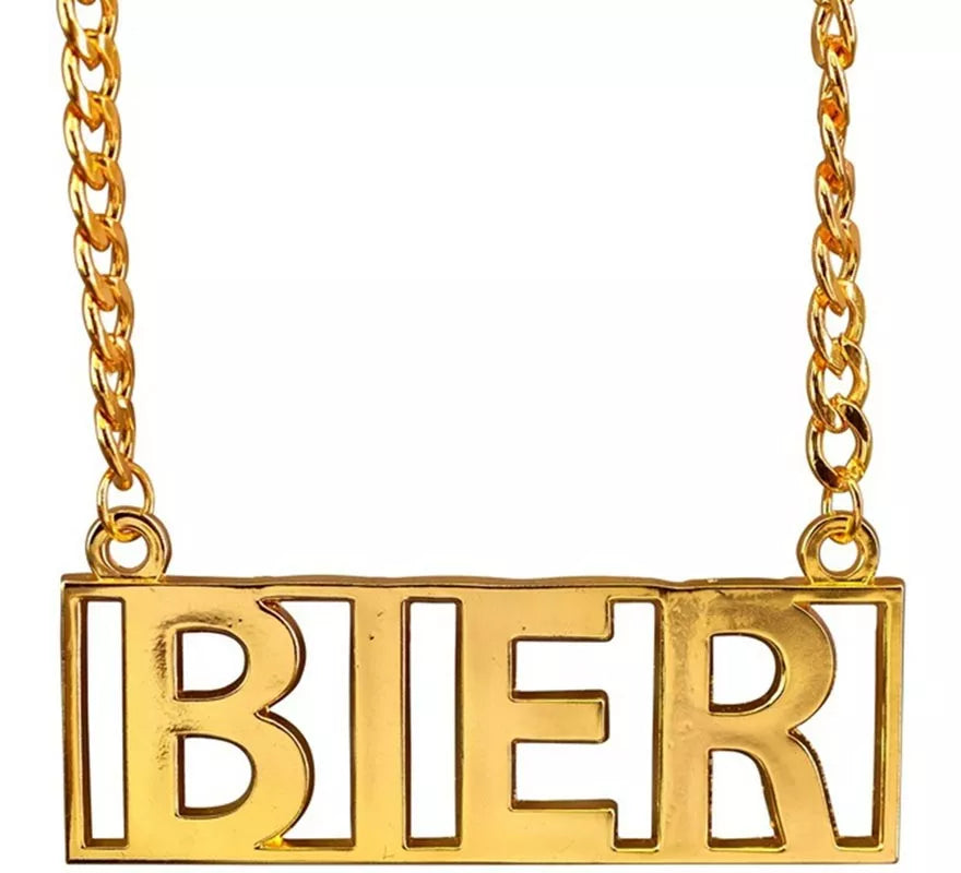Translation missing: en.Collar con Colgante 'Bier' de 65 cm