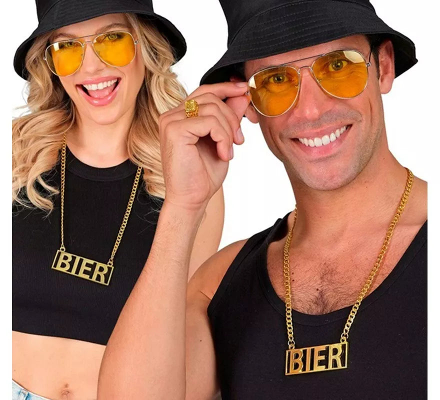 Collar con Colgante 'Bier' de 65 cm
