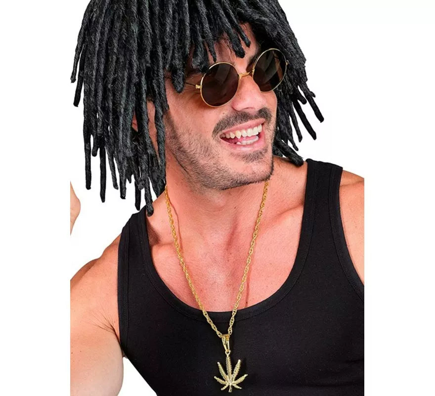 Translation missing: en.Collar con Colgante de Marihuana de 65 cm