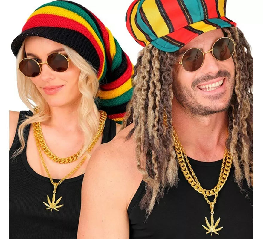 Translation missing: en.Collar con Colgante de Marihuana de 65 cm