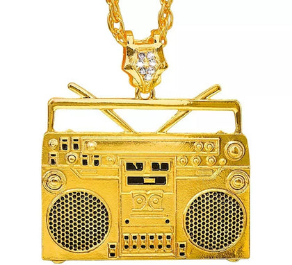 Collar con Colgante de Radio con cadena de 75 cm