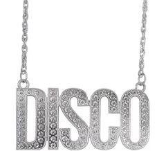 65cm 'Disco' Pendant Necklace