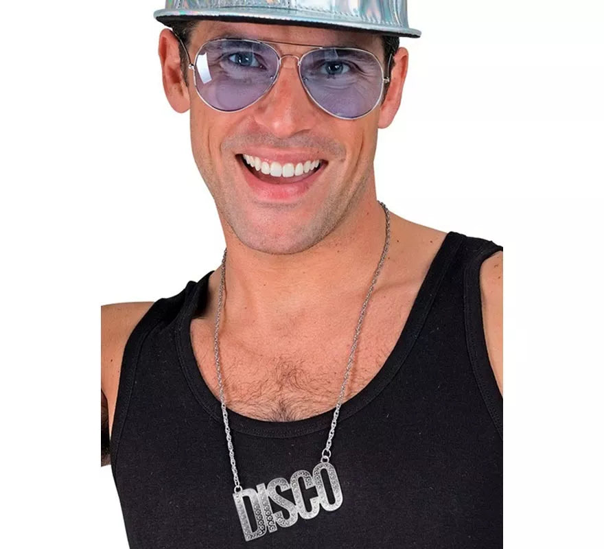 Translation missing: en.Collar con Colgante 'Disco' de 65 cm