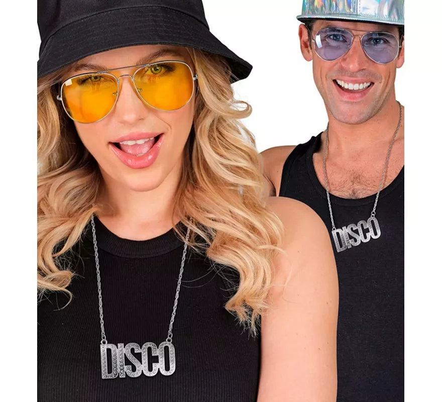 Translation missing: en.Collar con Colgante 'Disco' de 65 cm