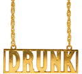 Collar con Colgante 'Drunk' de 65 cm