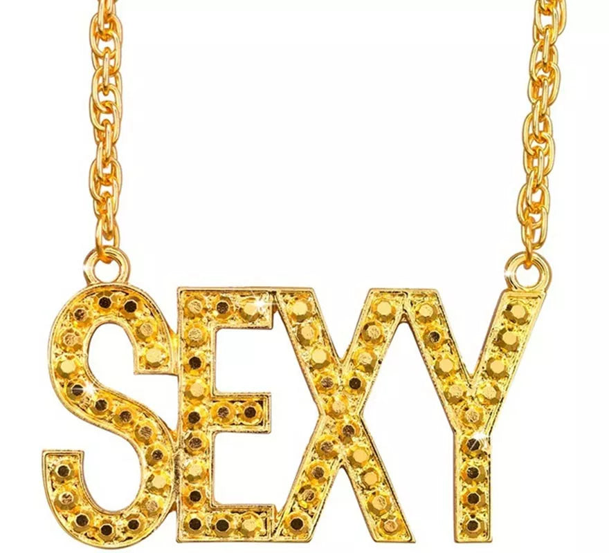 Collar con Colgante 'Sexy' de 65 cm