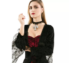 8 cm Gothic Cross Necklace