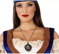 Collar con Emblema Pirata