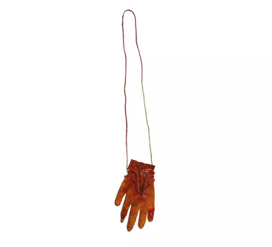 Collar con Mano Sangrienta