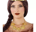 Collar con Medallones Dorados