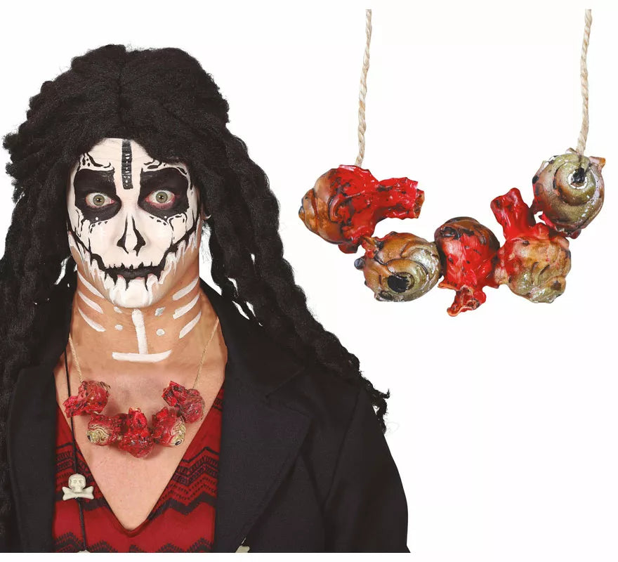 Collar con Ojos Sangrientos
