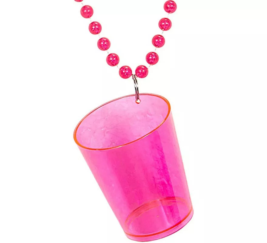 Translation missing: en.Collar con Vaso de Chupito Shot en varios colores neones