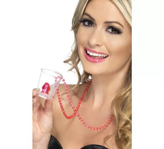 Necklace with Glass and Penis