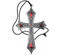Collar Cruz Gótico de 23,1x14,3 cm