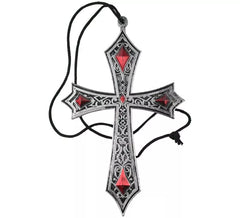 Gothic Cross Necklace, 23.1 x 14.3 cm