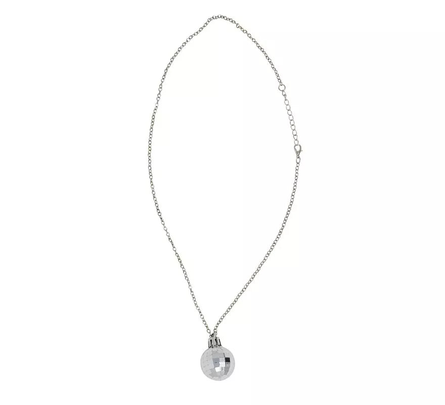 Collar de Bola de Discoteca de los años 70