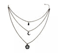 Collar de bruja símbolos oscuros