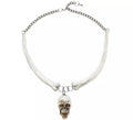 Collar de Calavera y Huesos