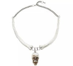 Skull and Bones Necklace