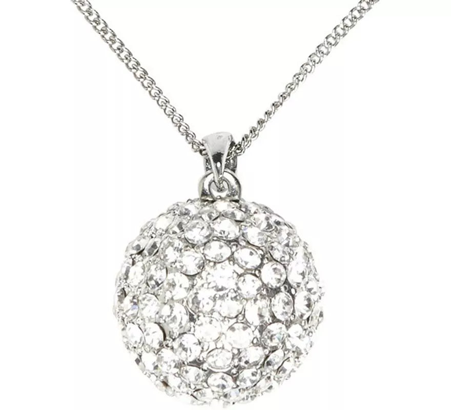 Collar de Esfera Strass