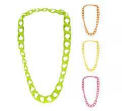 Neon Link Necklace assorted colors