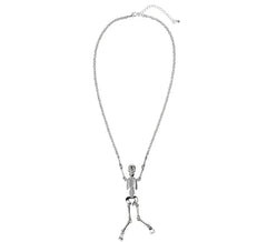 Silver Skeleton Necklace