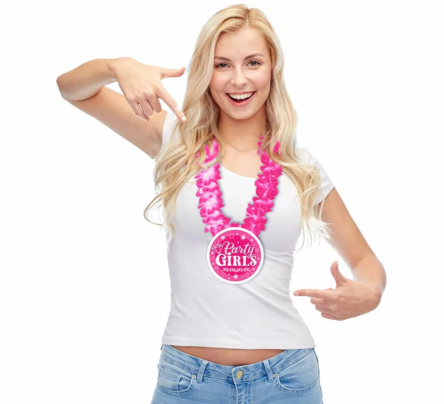 Translation missing: en.Collar de Flores rosa Party Girls