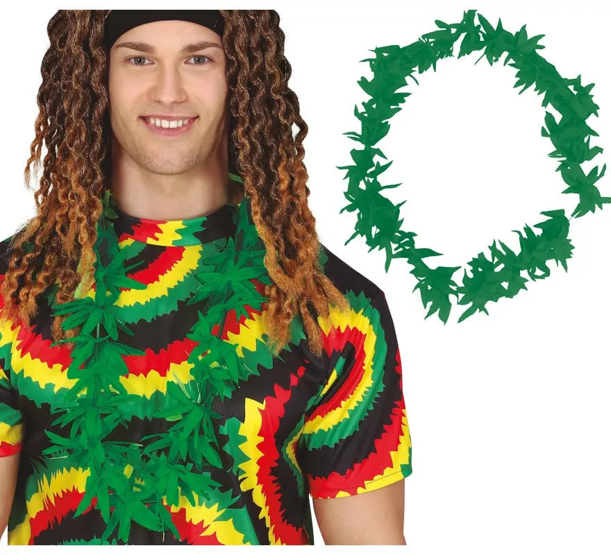 Collar de Hojas de Marihuana