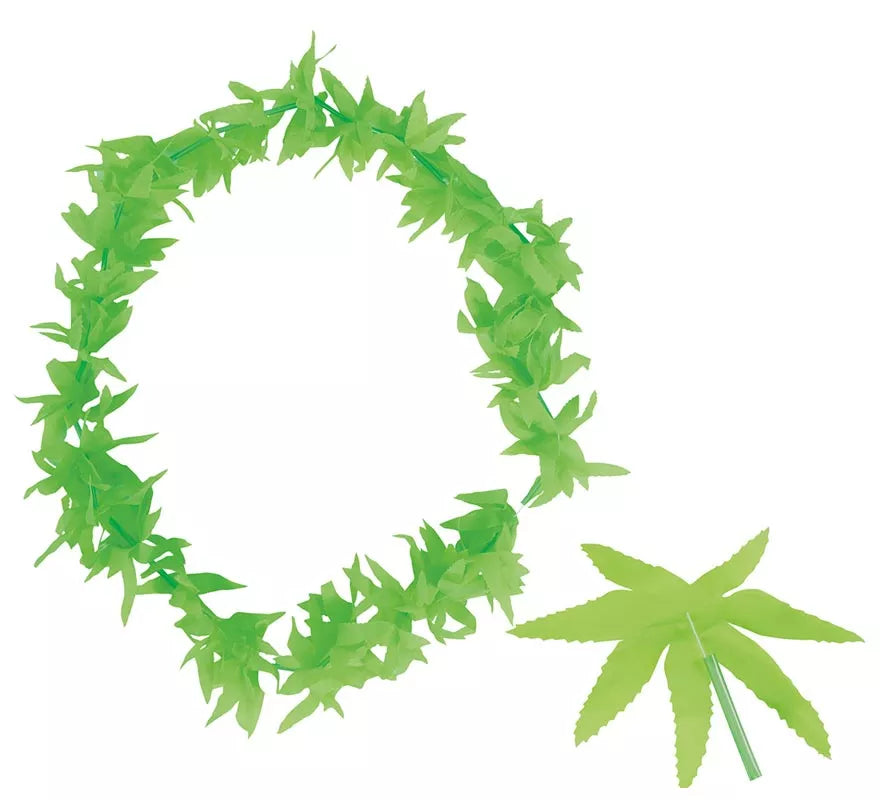 Collar de Hojas de Marihuana