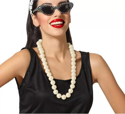 Collar de imitación de Perlas de Diva de Cine