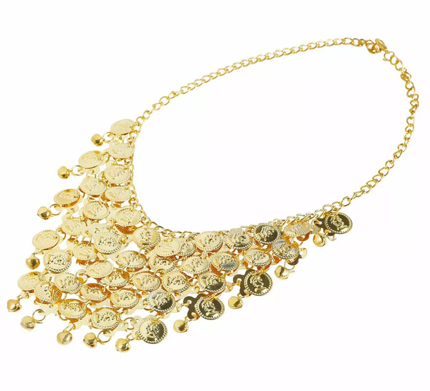 Collar de Medallas doradas