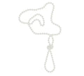 Collar de Perlas blancas de 65 cm