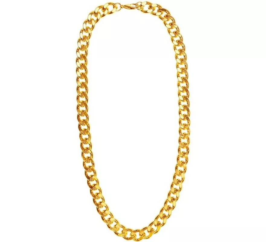 Translation missing: en.Collar de Rapero dorado de 60 cm