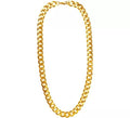 Collar de Rapero dorado de 60 cm