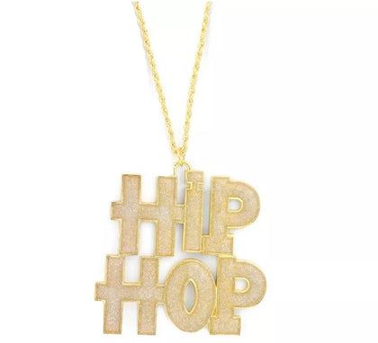 Collar de Rapero Hip Hop grande de 7,5x7 cm