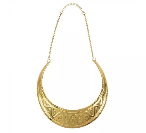 Collar de Romana dorado de metal