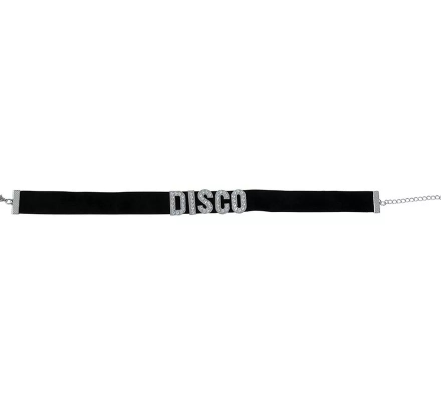 Collar Disco negro