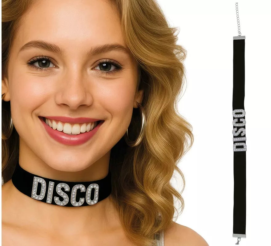 Translation missing: en.Collar Disco negro