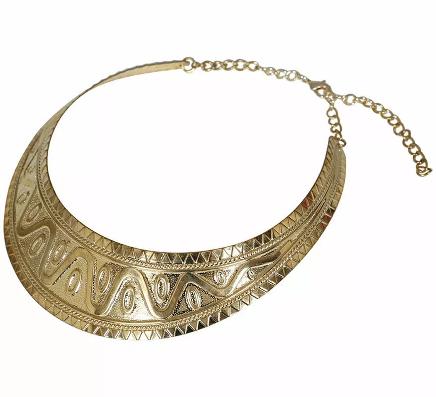 Collar Egipcio de metal adulto