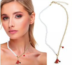 Christmas Hat Necklace