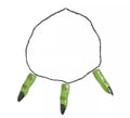 Collar Halloween de Dedos de Bruja