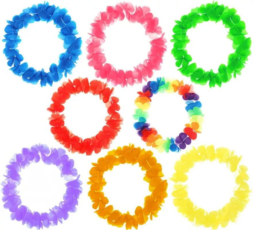 Collar Hawái Grande de 92 cm en varios colores